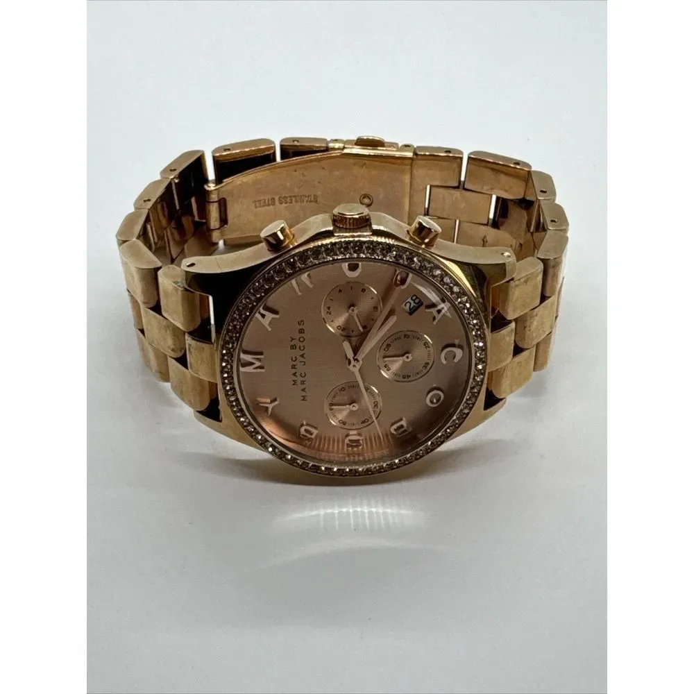 Marc Jacobs Henry MBM3118 Womens Stainless Steel Analog Dial Quartz Watch JNA711